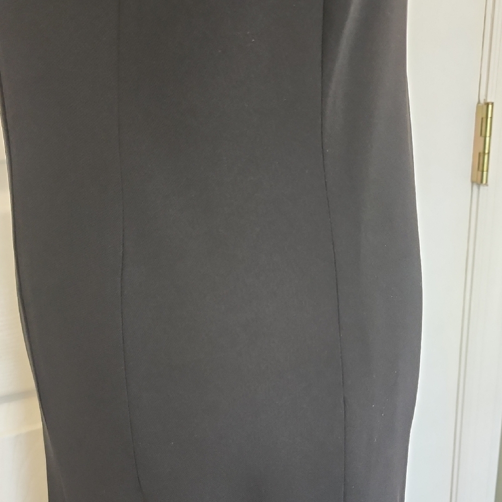 Sandra Darren Elegant Black Midi Dress - Picture 10 of 13